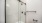 a shower with a glass door